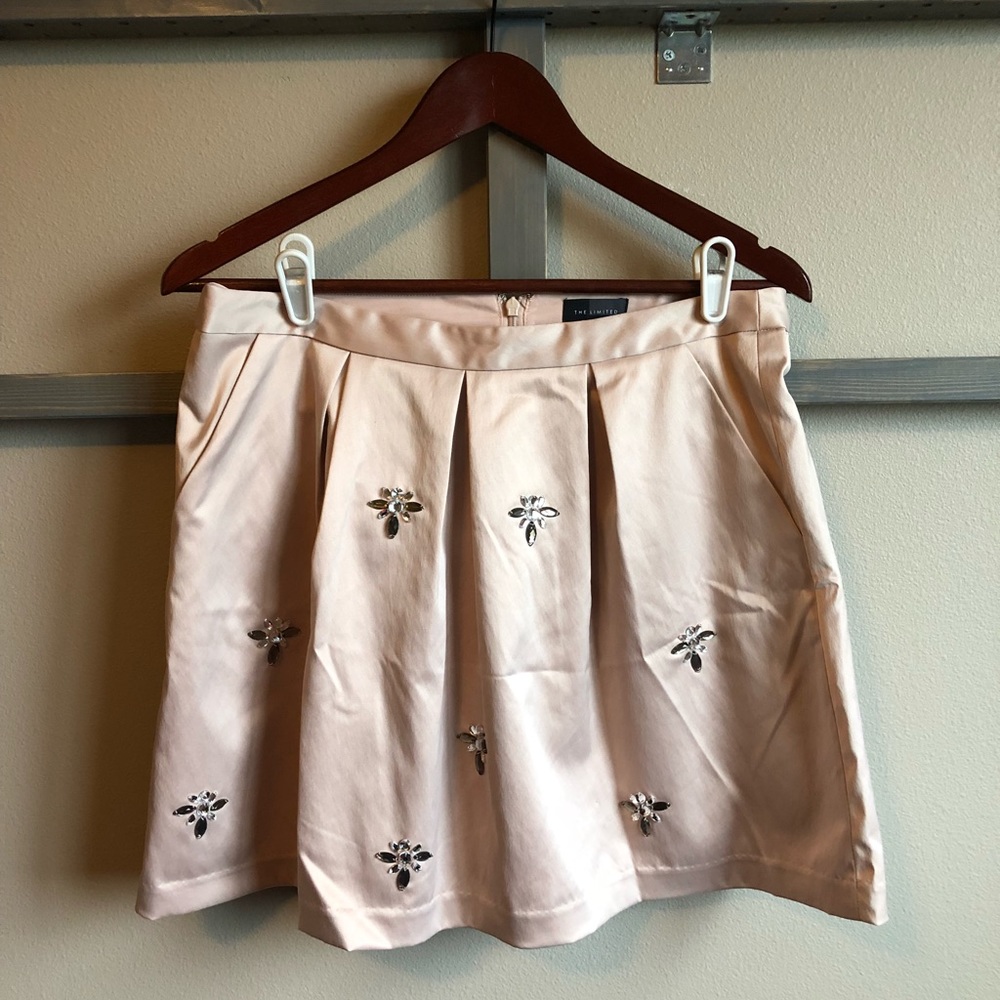 The Limited embellished skirt